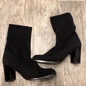 Charles Jourdan Paris Black Boots Sz8